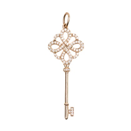 TIFFANY & CO LLAVE TIPO FLOR CON DIAMANTES