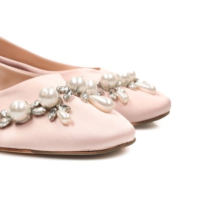 SIMONE ROCHA CLOTH BALLET FLATS