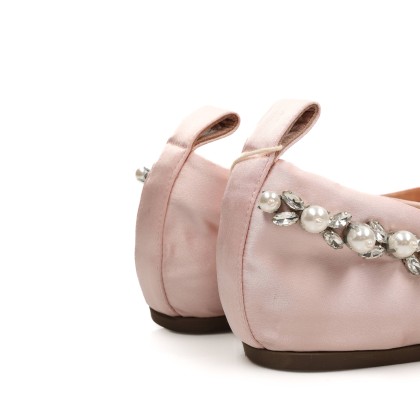 SIMONE ROCHA CLOTH BALLET FLATS