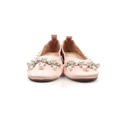 SIMONE ROCHA CLOTH BALLET FLATS